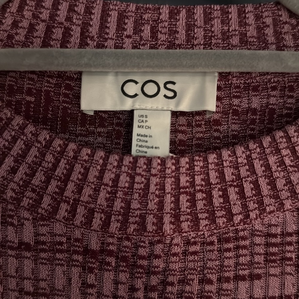 COS Women's Textured Ribbed Dress - Picture 2 of 6